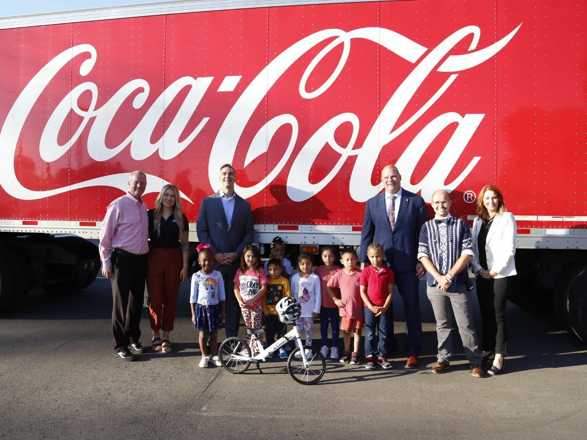 Coca-Cola Consolidated All Kids Bike Program Delivery