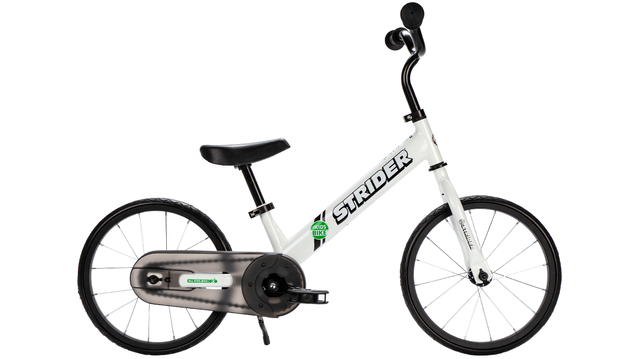 The All Kids Bike Exclusive Strider 14x Bike in Pedal Mode