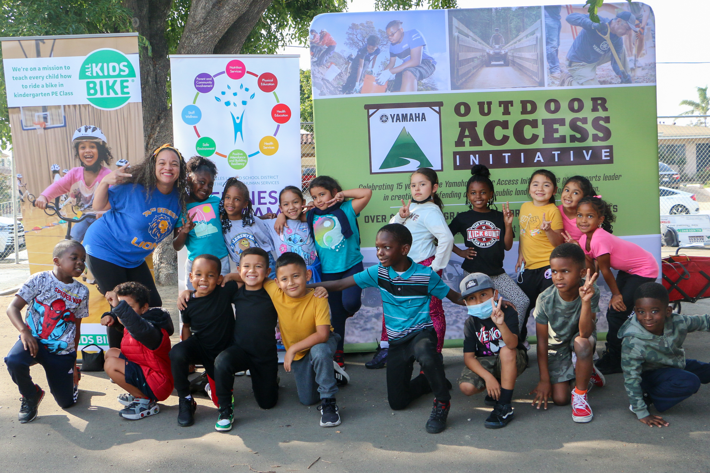 Yamaha LAUSD 74th St. Elementary LA, CA.